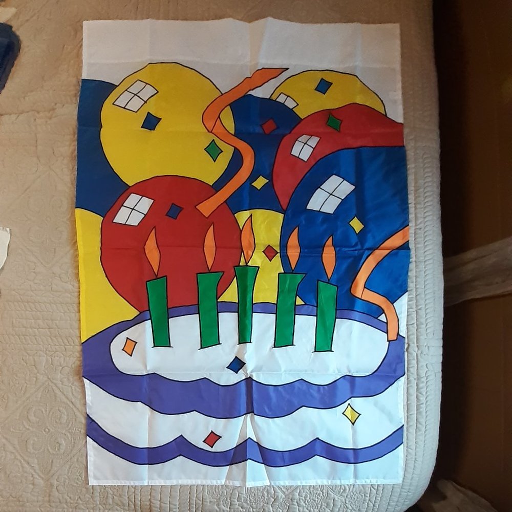 Birthday flag
